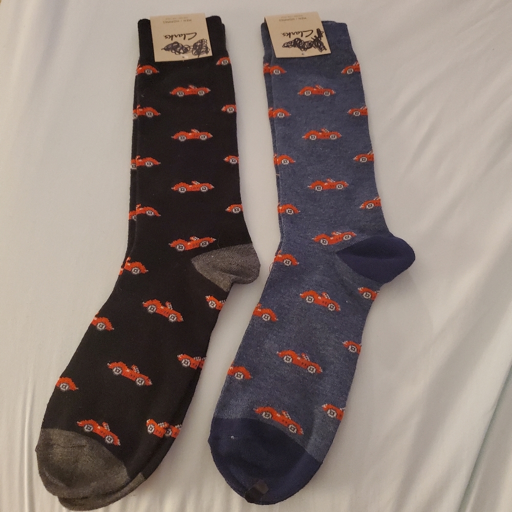 Men's Socks with car print